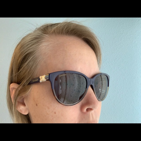 Bvlgari 8166-B Purple Tortoise Havana Sunglasses main image 8